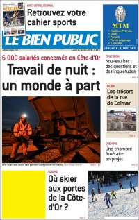 Portada de Le Bien Public (Francia)