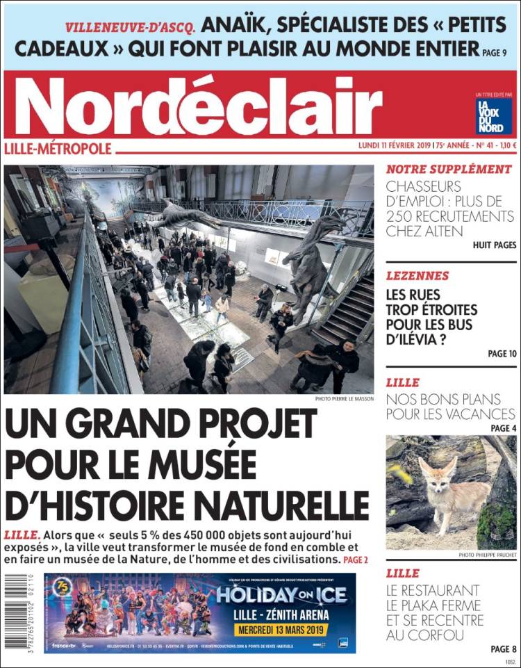 Portada de Nord Éclair (Francia)