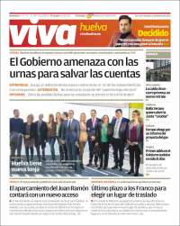 Portada de Viva Huelva (España)