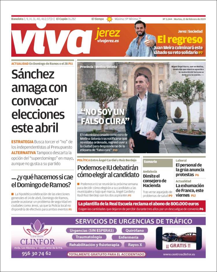 Portada de Viva Jerez (España)