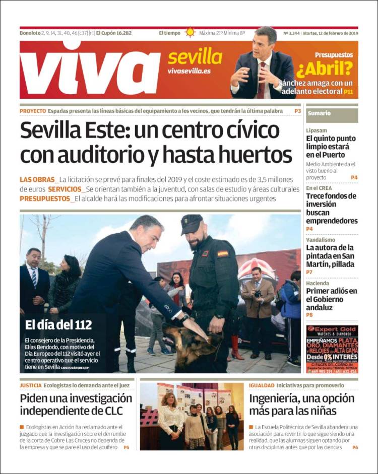 Portada de Viva Sevilla (Spain)