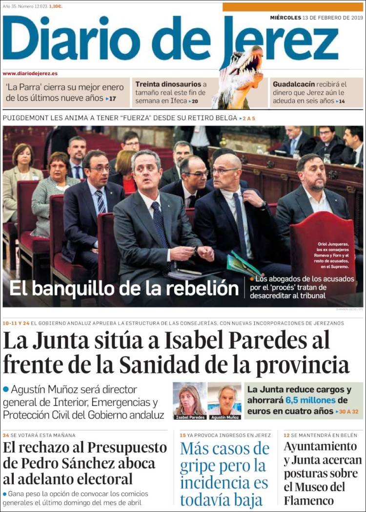 Portada de Diario de Jerez (España)