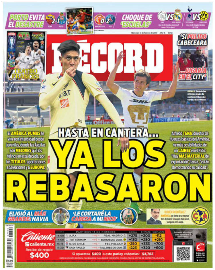 Portada de Record (Mexico)