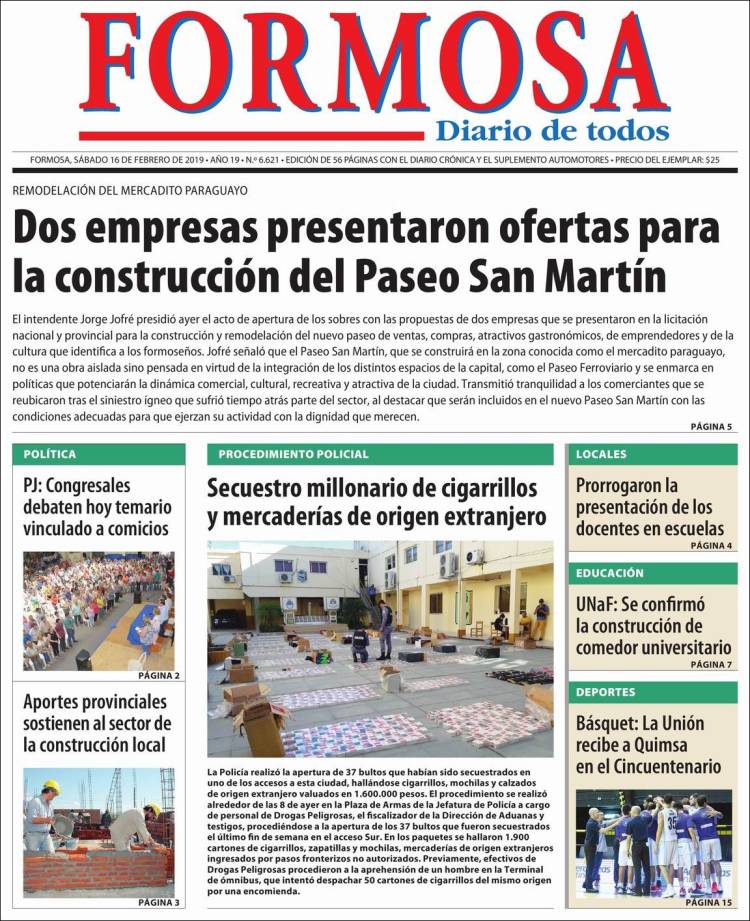 Portada de Formosa (Argentina)