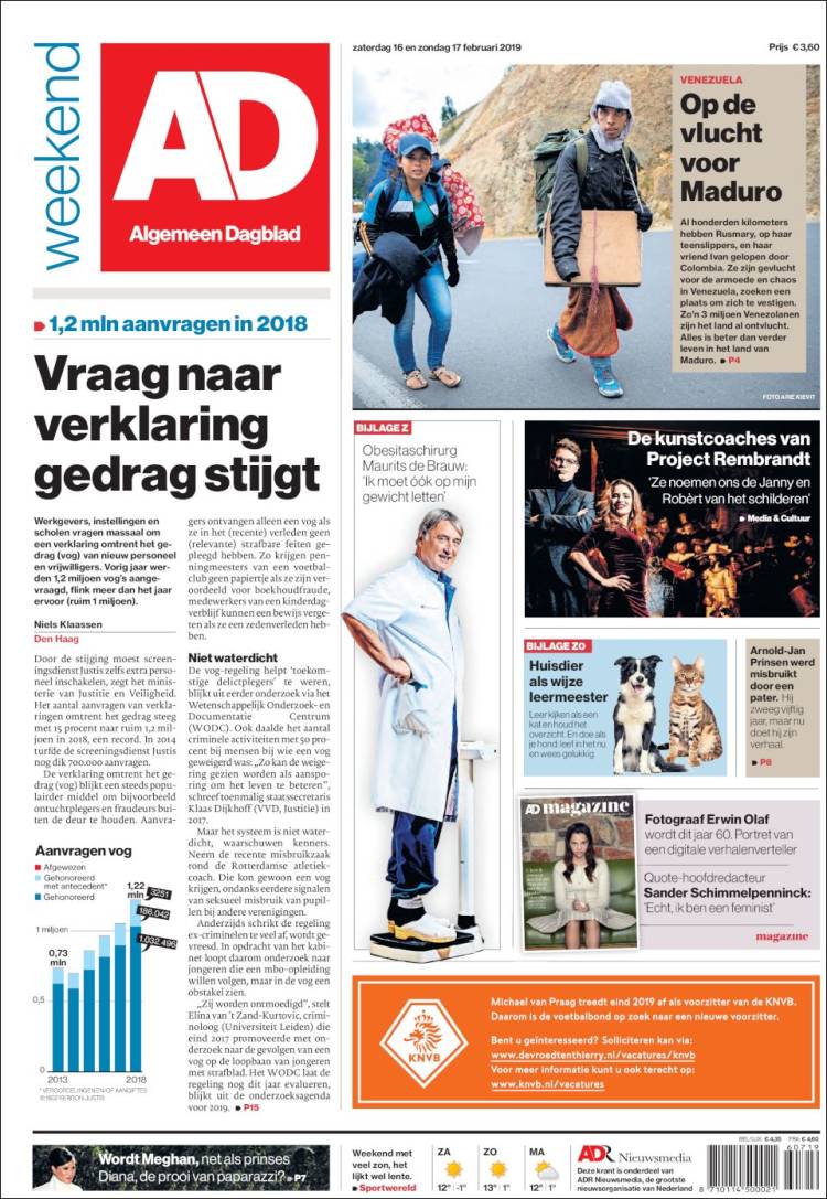 Portada de AD (Pa&iacute;ses Bajos)