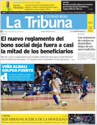 Portada de La Tribuna de Ciudad Real (España)