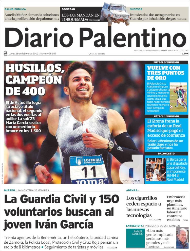 Portada de Diario Palentino (España)