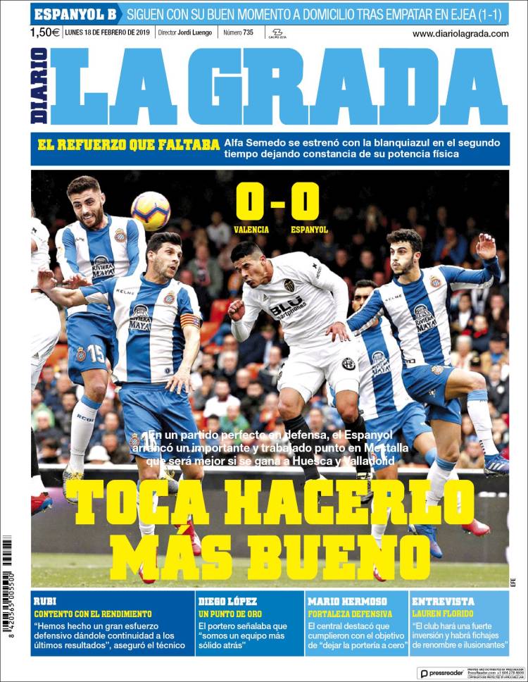 Portada de La Grada (España)