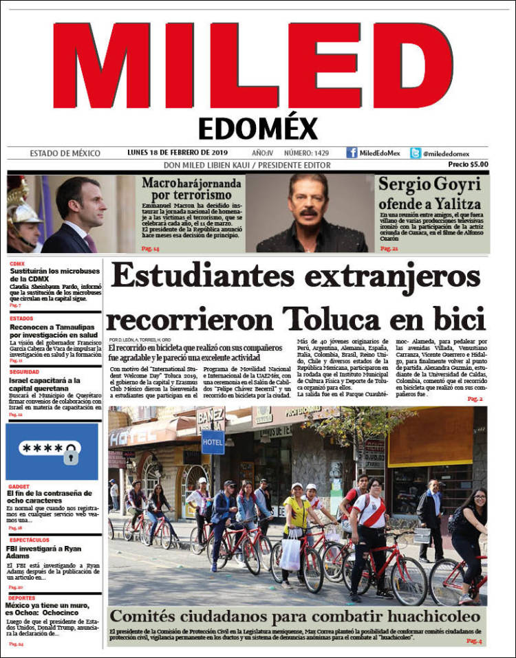 Portada de Miled - Estado de México (M&eacute;xico)