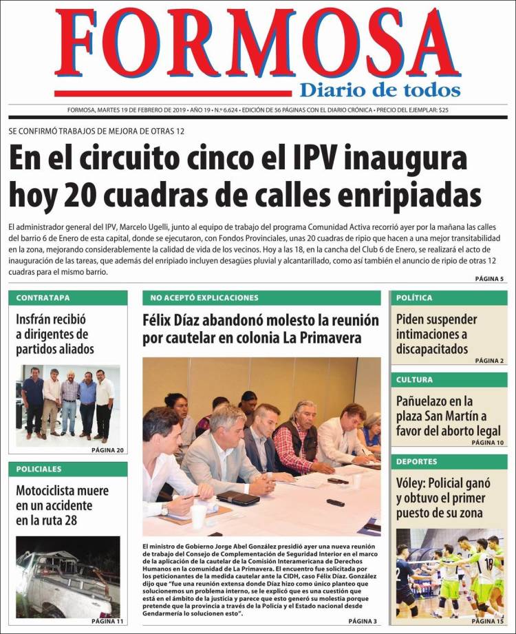 Portada de Formosa (Argentina)
