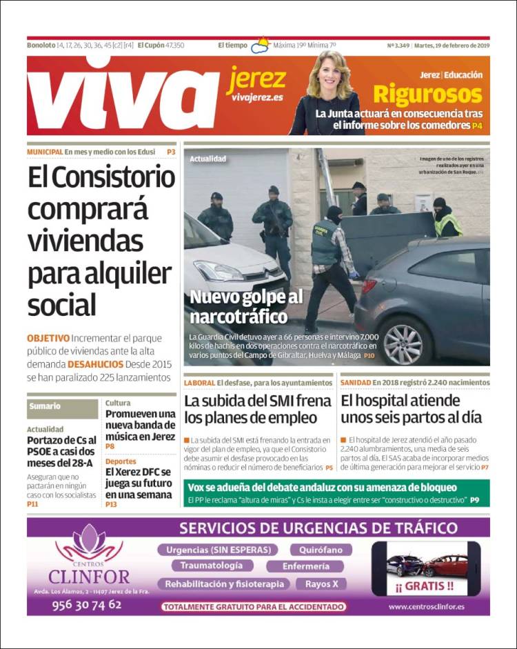 Portada de Información - Jerez (España)