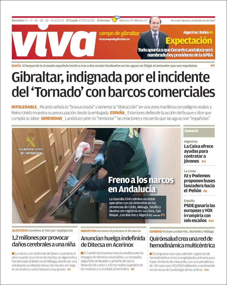 Portada de Viva Campo de Gibraltar (España)