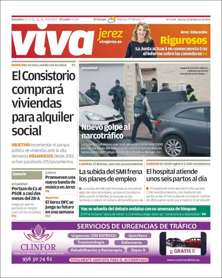 Portada de Viva Jerez (España)