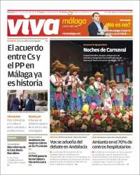 Portada de Viva Málaga (España)