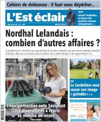 Portada de L'Est Eclair (Francia)