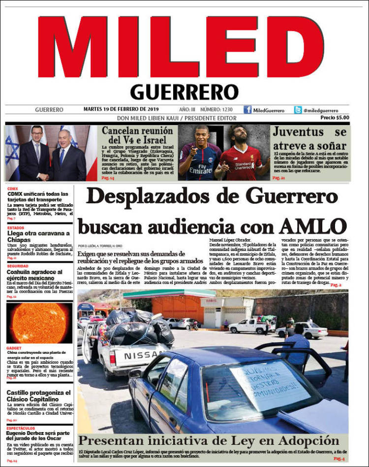 Portada de Miled - Guerrero (México)