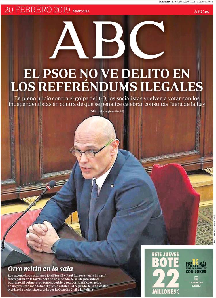 Portada de ABC (España)