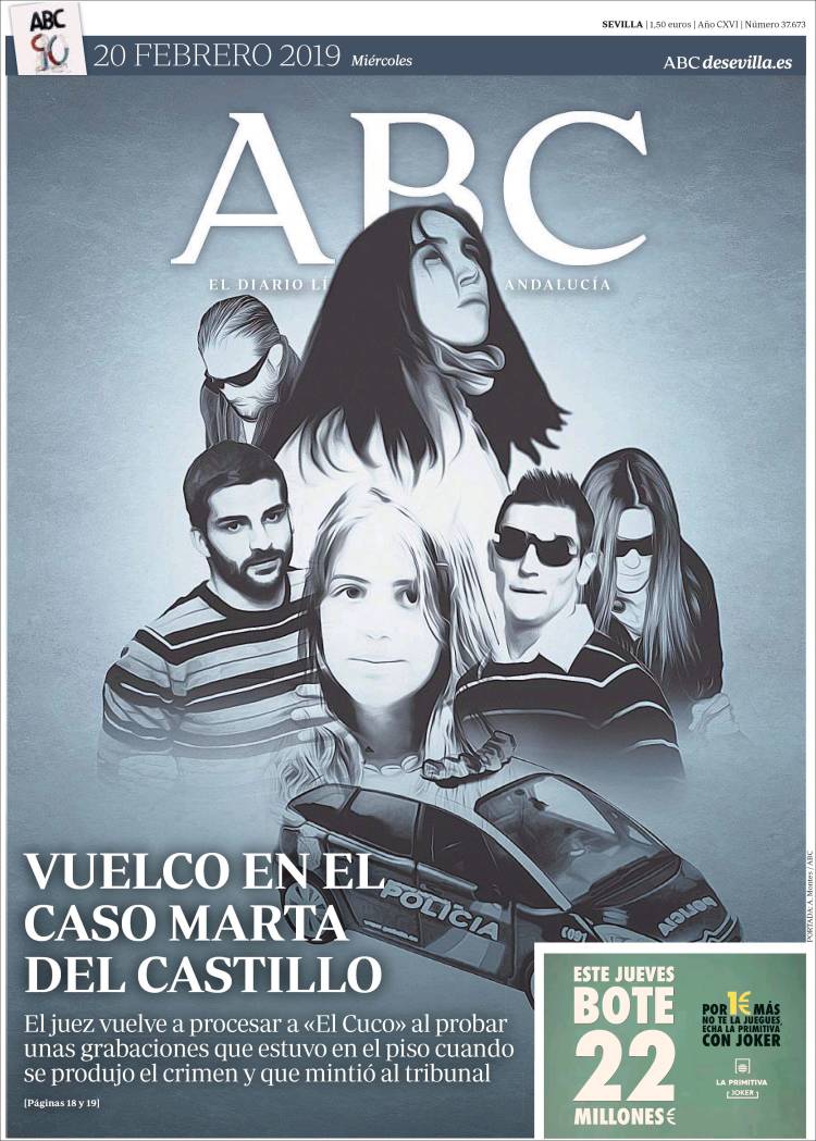 Portada de ABC - Sevilla (España)