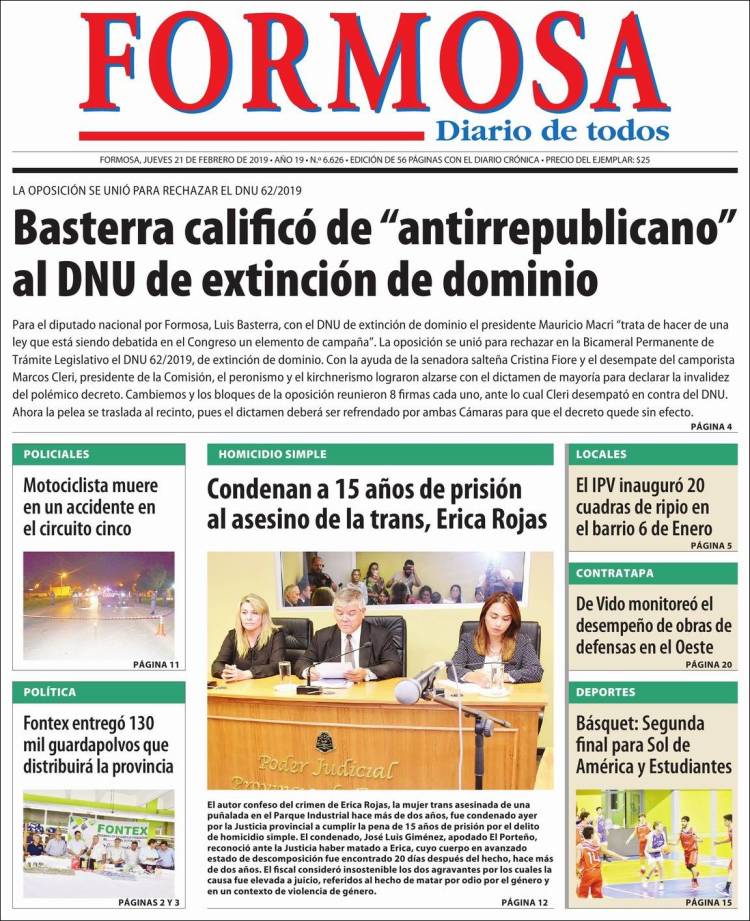 Portada de Formosa (Argentina)