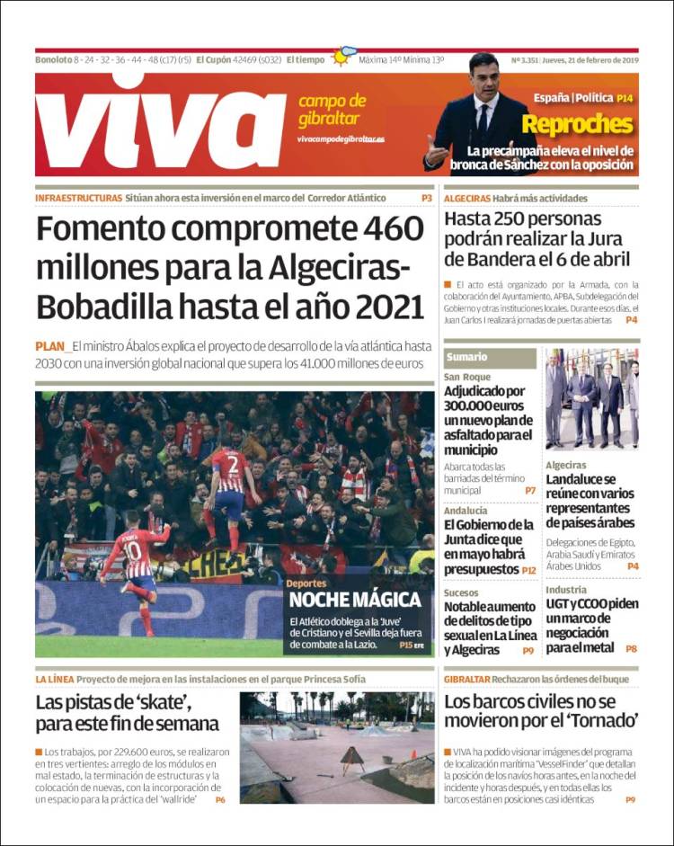 Portada de Viva Campo de Gibraltar (España)