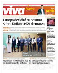 Portada de Viva Huelva (España)