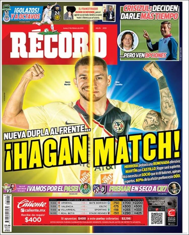 Portada de Record (M&eacute;xico)