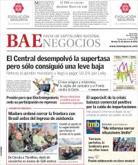 Portada de Buenos Aires Económico (Argentina)