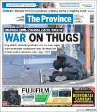 Portada de The Province (Canadá)