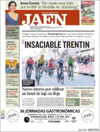 Portada de Diario Jaén (España)