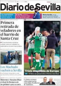 Portada de Diario de Sevilla (España)