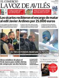 Portada de El Comercio - Avilés (Spain)