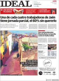 Portada de El Ideal de Jaén (España)