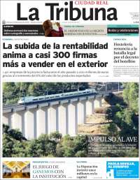 Portada de La Tribuna de Ciudad Real (España)