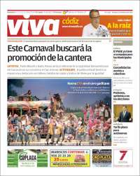 Portada de Viva Cadiz (España)