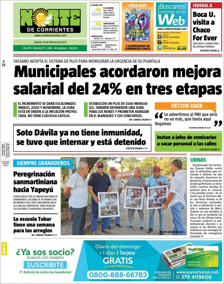 Portada de Norte Corrientes (Argentina)