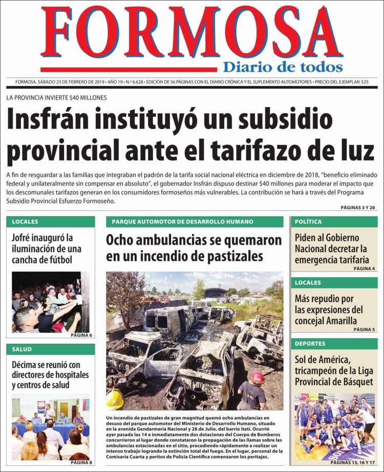 Portada de Formosa (Argentina)