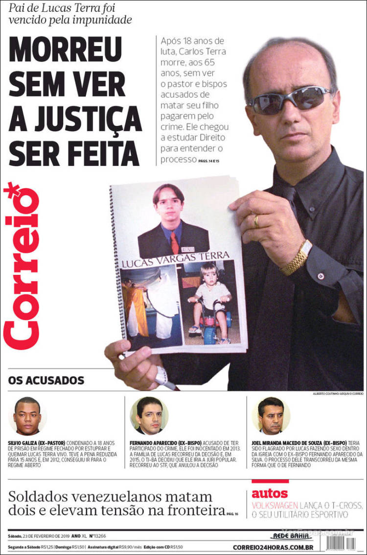 Portada de Correio* (Brasil)