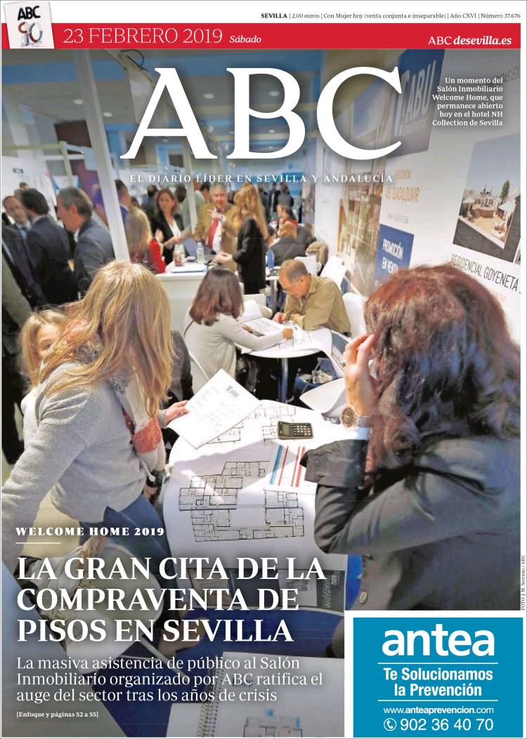 Portada de ABC - Sevilla (Espa&ntilde;a)