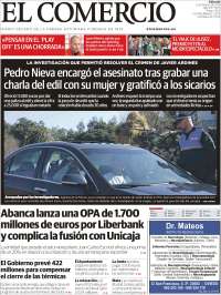 Portada de El Comercio - Gijón (Espa&ntilde;a)