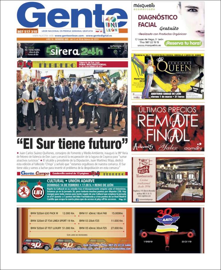 Portada de Gente en León (Espa&ntilde;a)