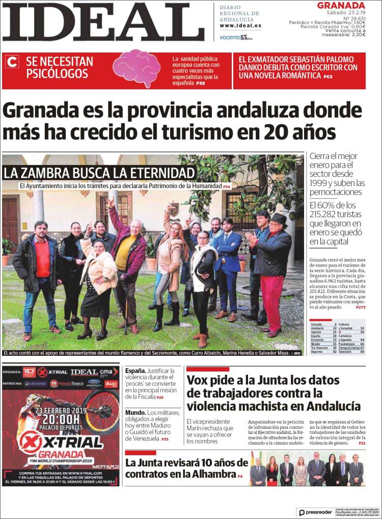 Portada de Ideal (Espa&ntilde;a)