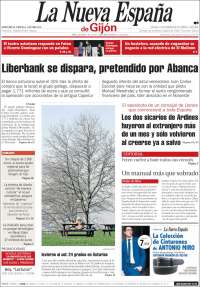 Portada de La Nueva España - Gijón (Espa&ntilde;a)