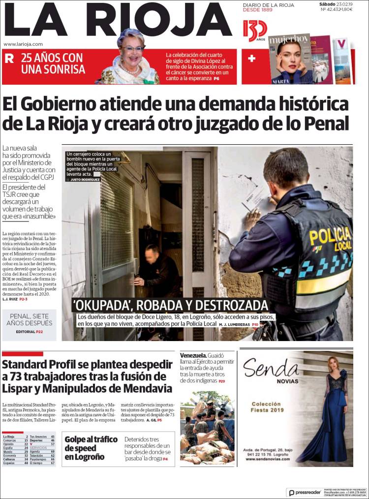 Portada de La Rioja (Espa&ntilde;a)