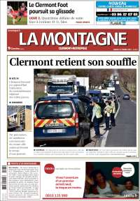 Portada de La Montagne (Francia)