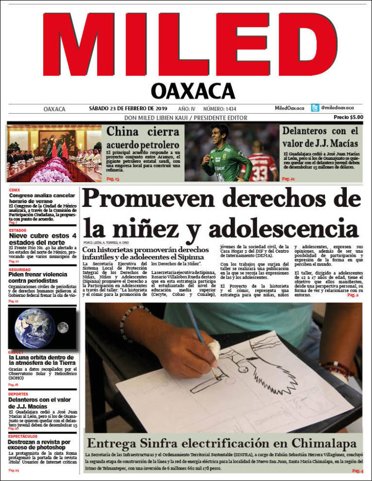 Portada de Miled - Oaxaca (M&eacute;xico)