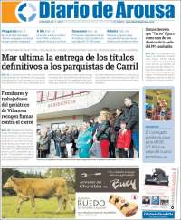 Portada de Diario de Arousa (Spain)