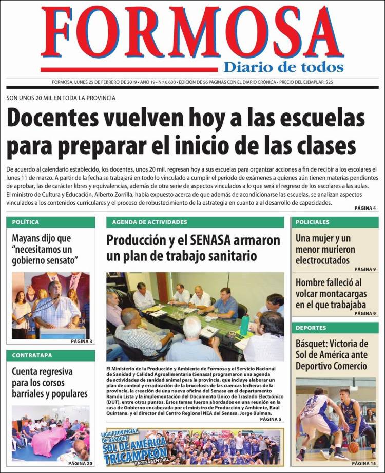 Portada de Formosa (Argentina)