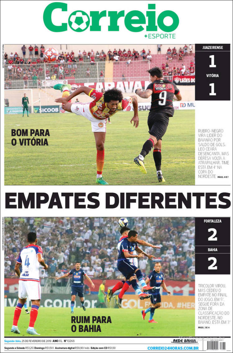 Portada de Correio* (Brasil)