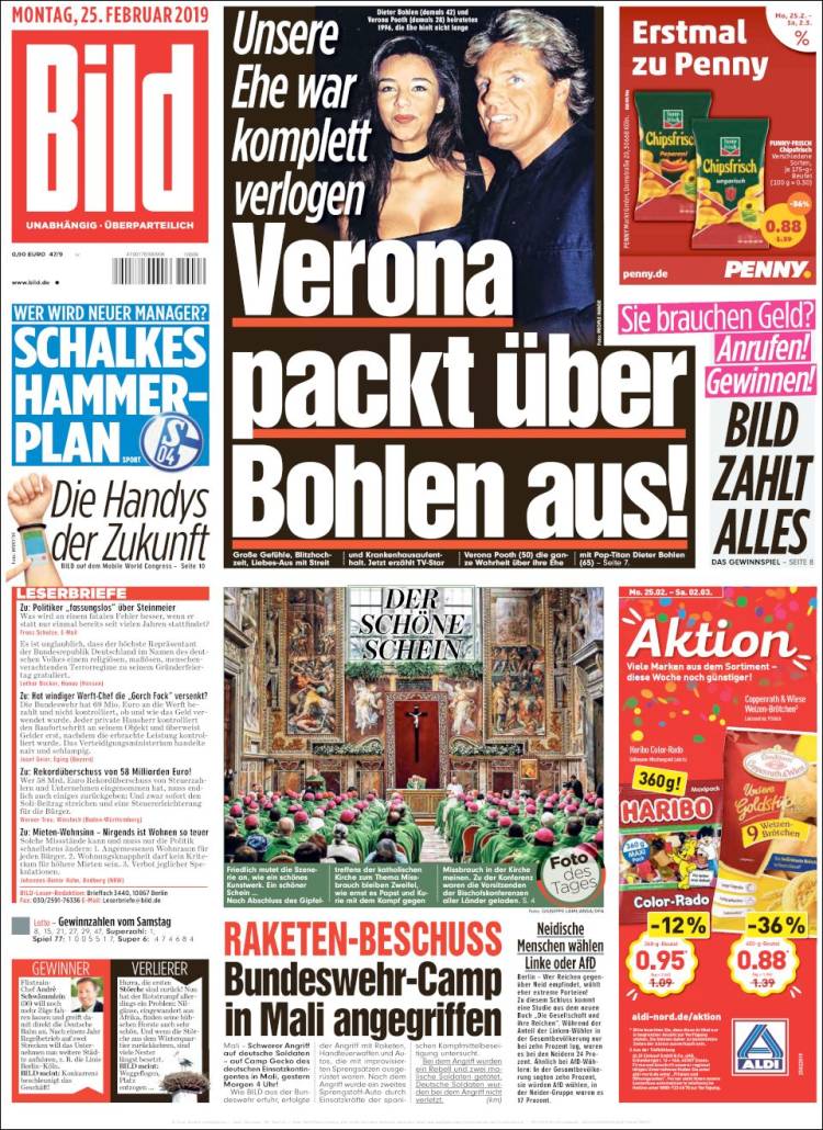 Portada de Bild (Alemania)