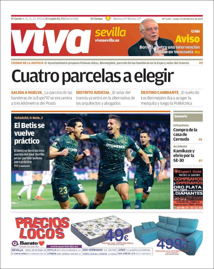 Portada de Viva Sevilla (España)